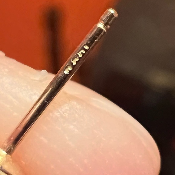 (3) Pearl 14k Gold Strand Vintage Stud Earring Set - Picture 9 of 9